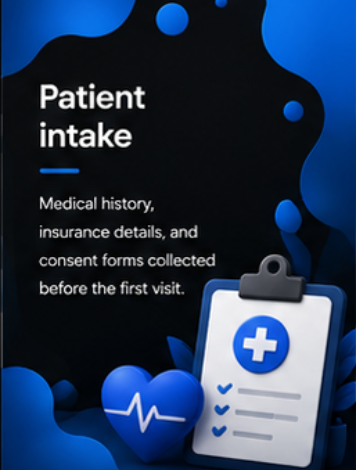 Patient intake template